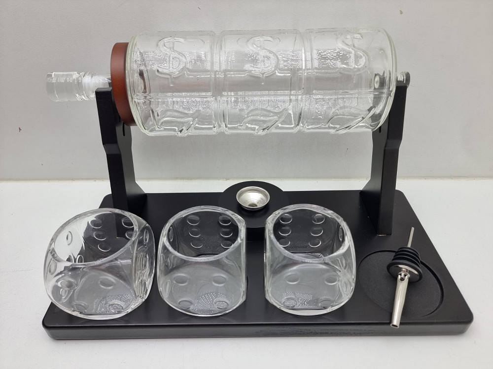 Набір для віскі PREMIUM Casino Carafe Луцк - изображение 3