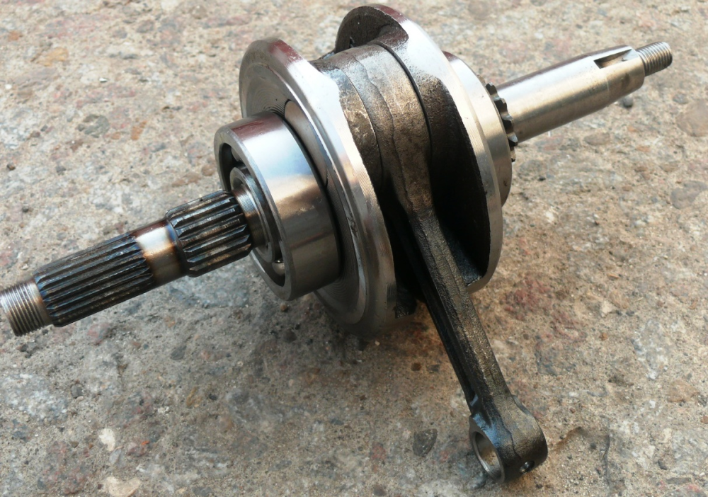 Колінвал мотоцикла Дельта 110 Мукачево - фото 1