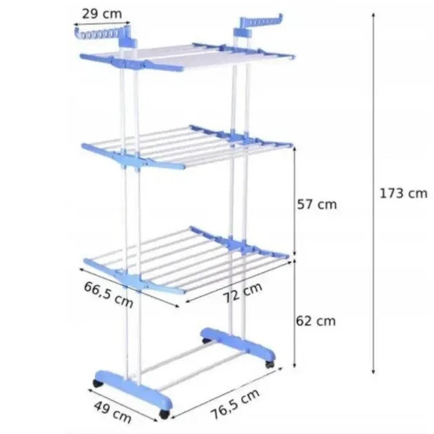Вешалка для одягу, Вешалка напольная стойка для одежды Стойка одежды в спальню KQ-77 Львов - изображение 12