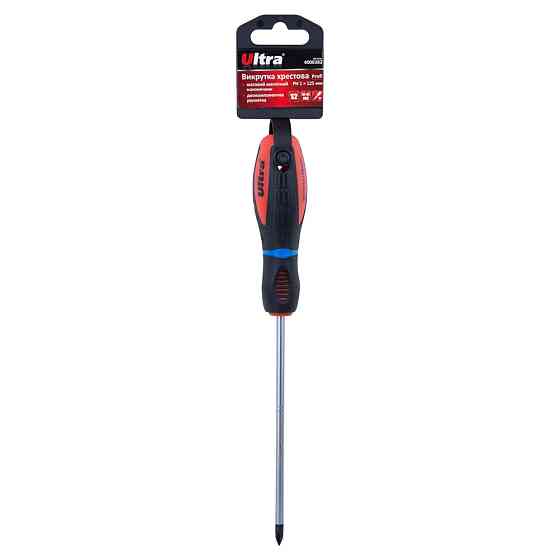 Отвертка крестовая PH 1×125мм S2 Profi ULTRA (4000382) Ровно