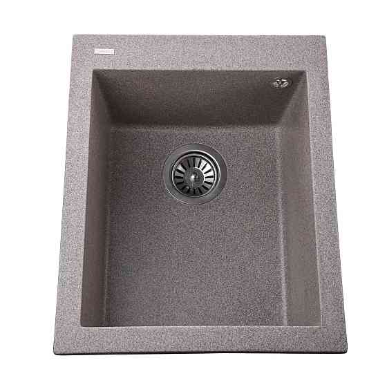 Гранитная мойка Globus Lux LAMA мокко 410х500мм (000022976) Киев