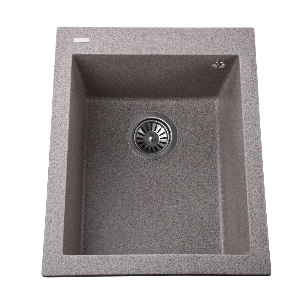 Гранітна мийка Globus Lux LAMA мокко 410х500мм (000022976) Київ - фото 1