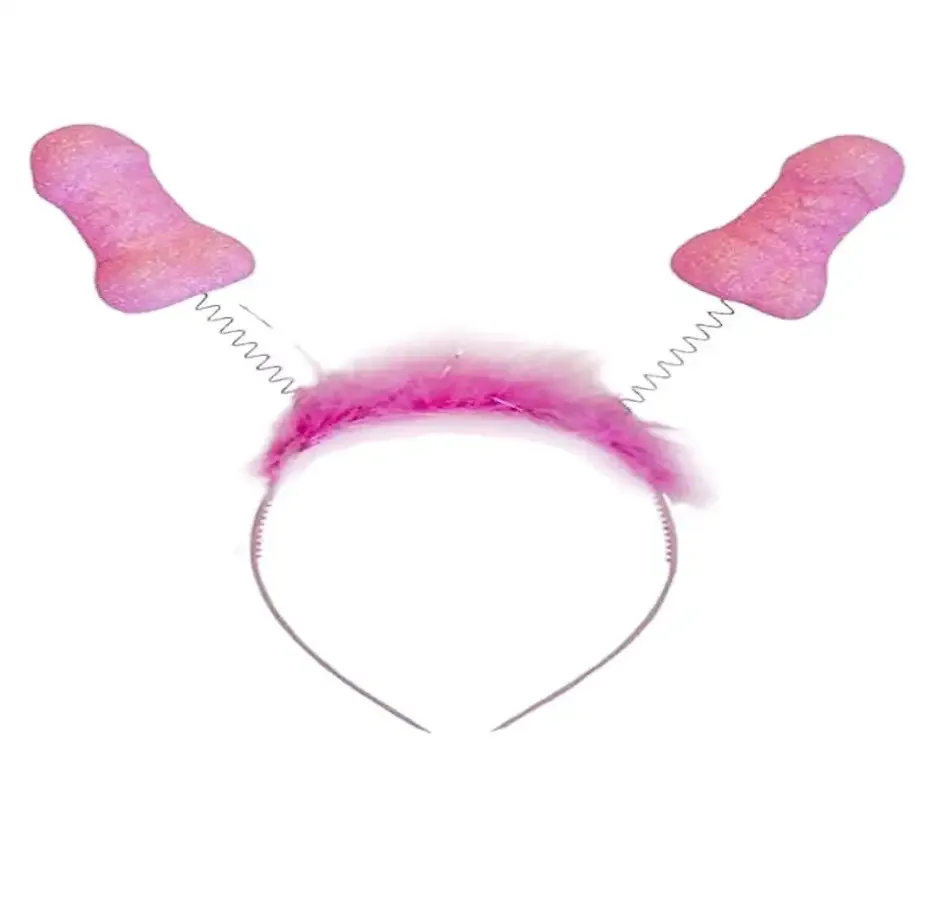 Ободок с антеннами-пенисами Diverty Sex Pink Львов - изображение 1