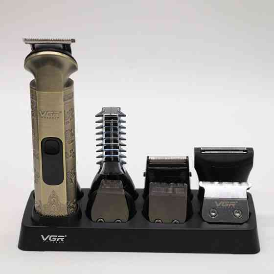 Аккумуляторная машинка для стрижки 8в1,с LED дисплеем,VGR V 110 SBR Киев