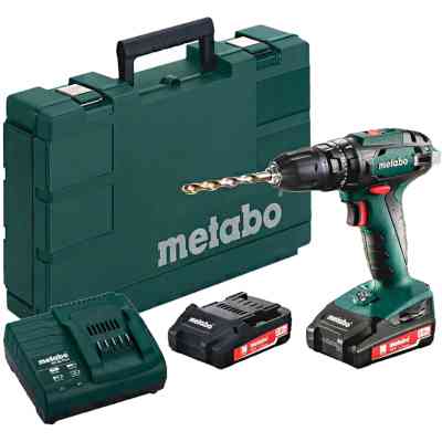 Шуруповерт Metabo SB 18 18V, 2х2Ah, 24-48Нм (602245560) Винница