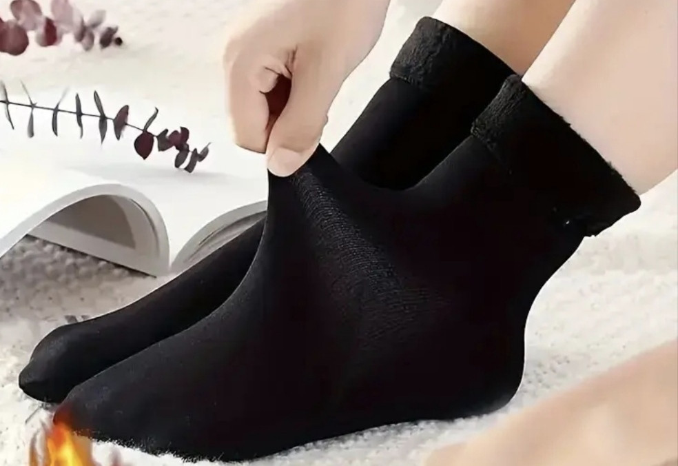 Шкарпетки на флісі Чорний Смела - изображение 6