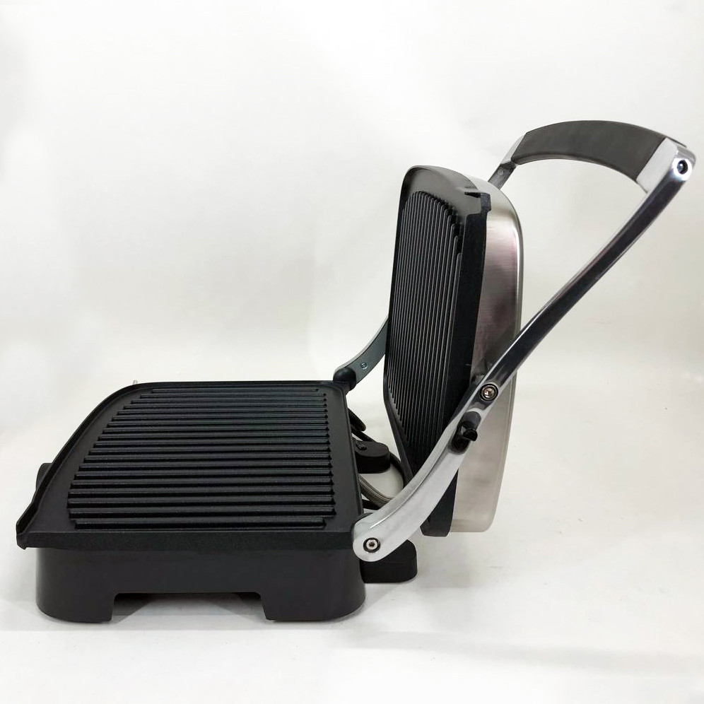 Електричний гриль для квартири Rainberg, Універсальний гриль для домашніх страв, Домашня бутербродниця VM-81 Львів - фото 10