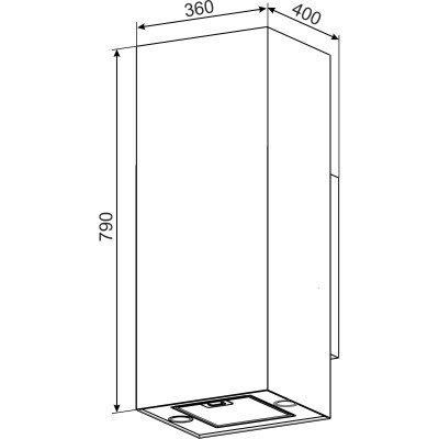 Витяжка кухонна GRANADO Yunkos 2603-1200 Inox (GCH72436477) Вінниця - фото 8