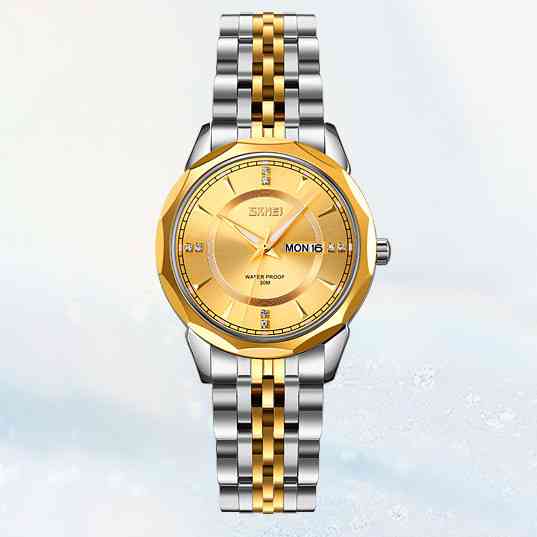 Skmei 9264TGDGD Silver/Gold-Gold SBR Київ