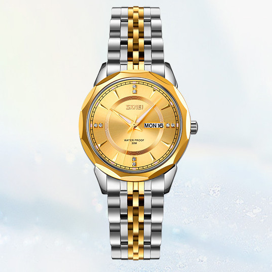 Skmei 9264TGDGD Silver/Gold-Gold SBR Київ - фото 4