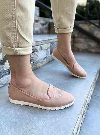 ERICO Балетки жіночі ERICO 9011 пудра (весна-осінь, еко-замша) (1289) 37р.39р.40р. Коломия