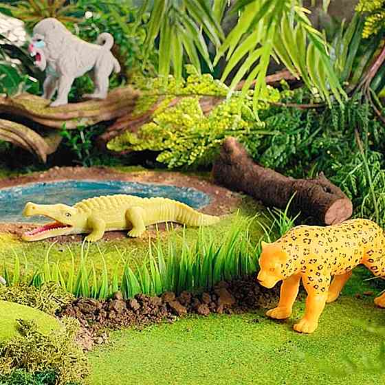 Стретч-іграшка у вигляді тварини серії Legend of animals Максі – Хижаки джунглів Днепр