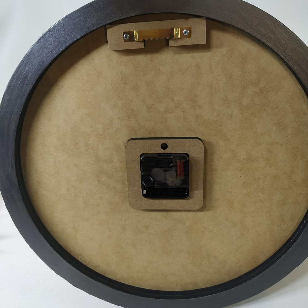 Часы настенные 40 см из эпоксидной смолы ручной работы Днепр - изображение 6