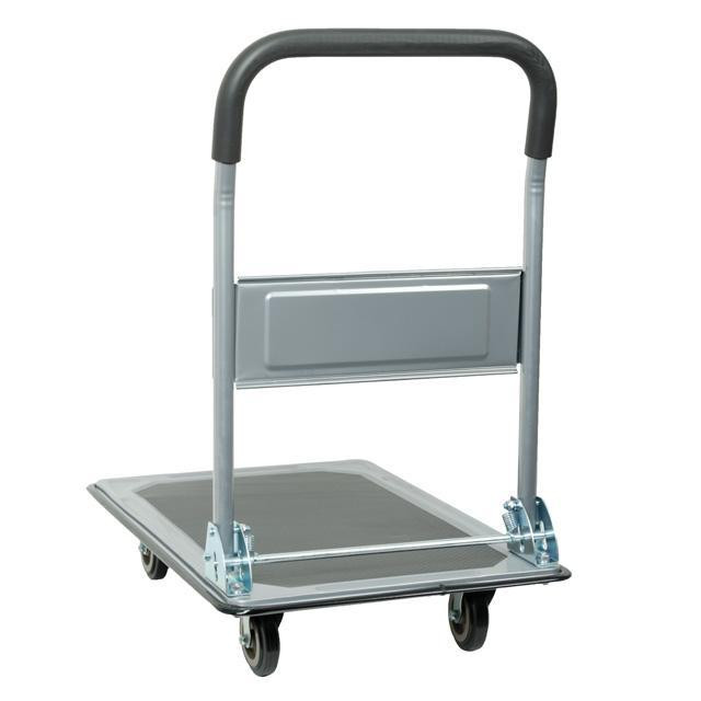 Візок ручний чотирьохколісний, 150 кг, 740×480×830 мм, колеса: 100 мм, сталевий INTERTOOL LT-9053 Киев - изображение 2