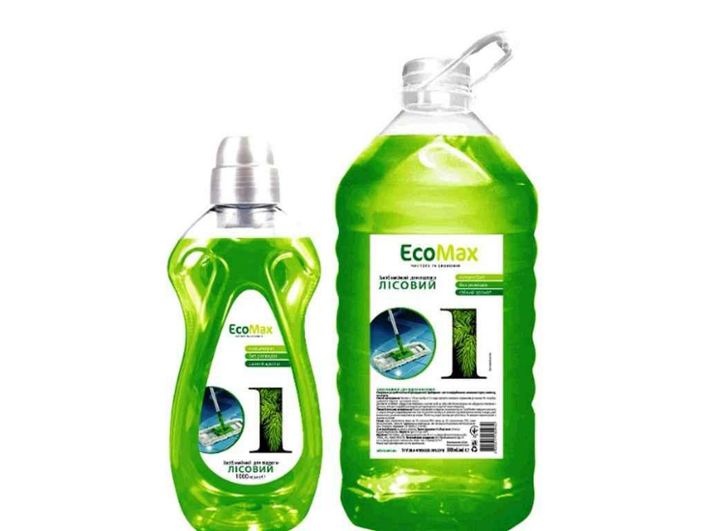 Засіб мийний для підлоги Лісний 5л ТМ EcoMax Київ - фото 1