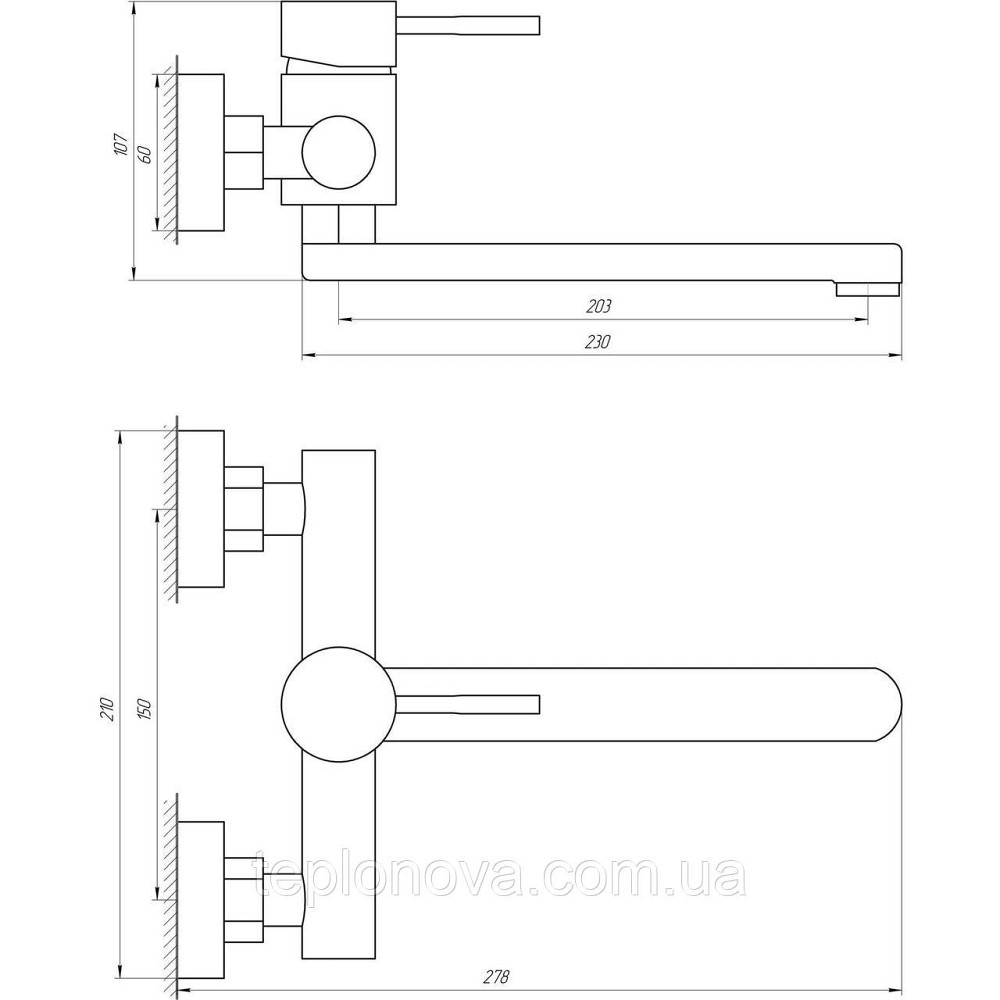 Смеситель для кухни Globus Lux ALPEN SBT1-104 Черновцы - изображение 3