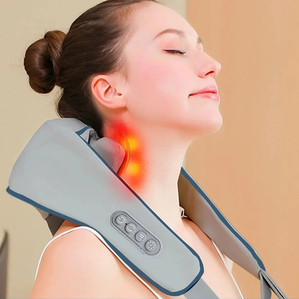 Массажер для шеи,спины и тела с подогревом Киев - изображение 2