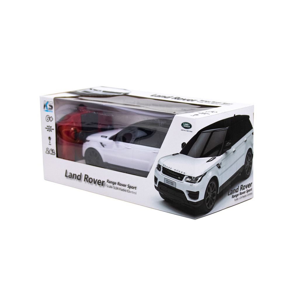Автомобіль KS Drive на р/к - Land Rover Range Rover Sport (1:24, 2.4Ghz, білий) Дніпро - фото 10