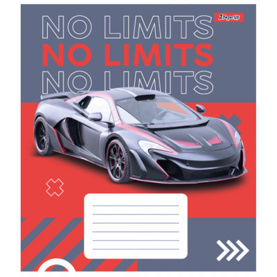 Тетрадь 1 вересня 1В No limits 48 листов линия (767384) Винница - изображение 3