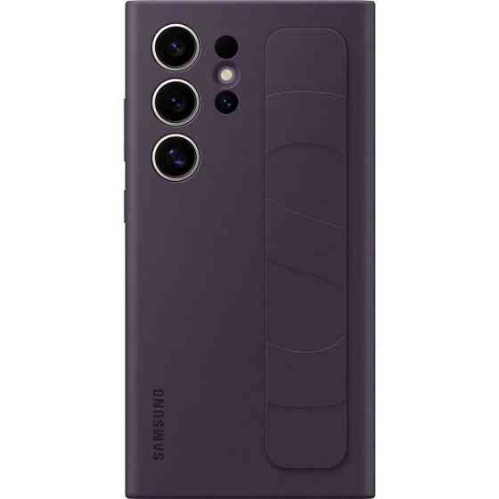 Чохол-накладка Samsung Standing Grip Case для Samsung Galaxy S24 Ultra SM-S928 Dark Violet (EF-GS928CEEGWW) ( 15970 ) Харків