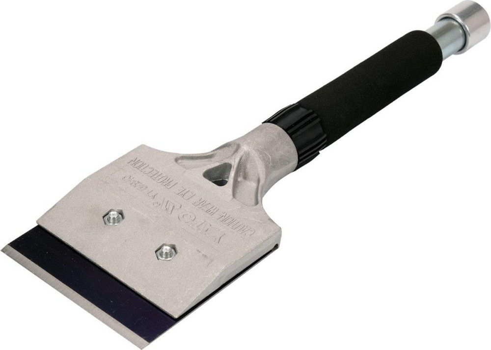 Скребок до підлоги YATO, L= 350 мм, 2-стор. сталеве лезо- 10 см, з ударною ручкою [6/12] Одесса - изображение 1