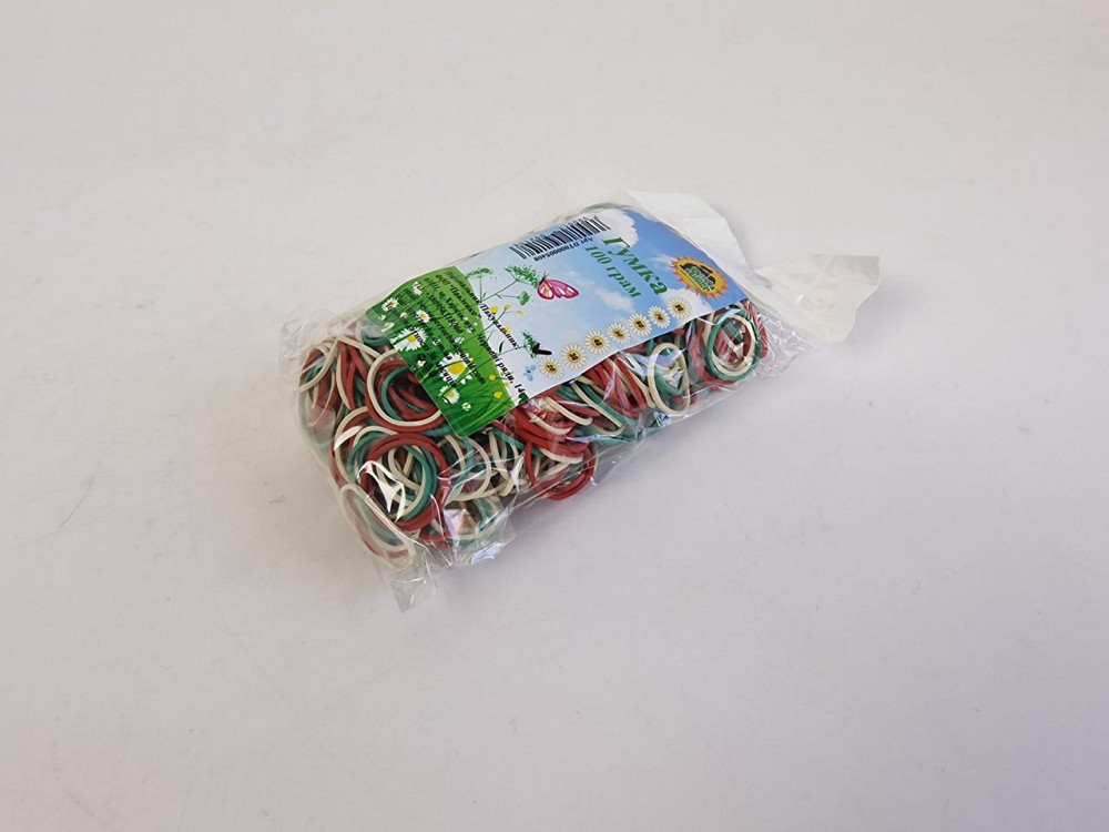 Для фиксации денег Резинка 100гр ТМ 