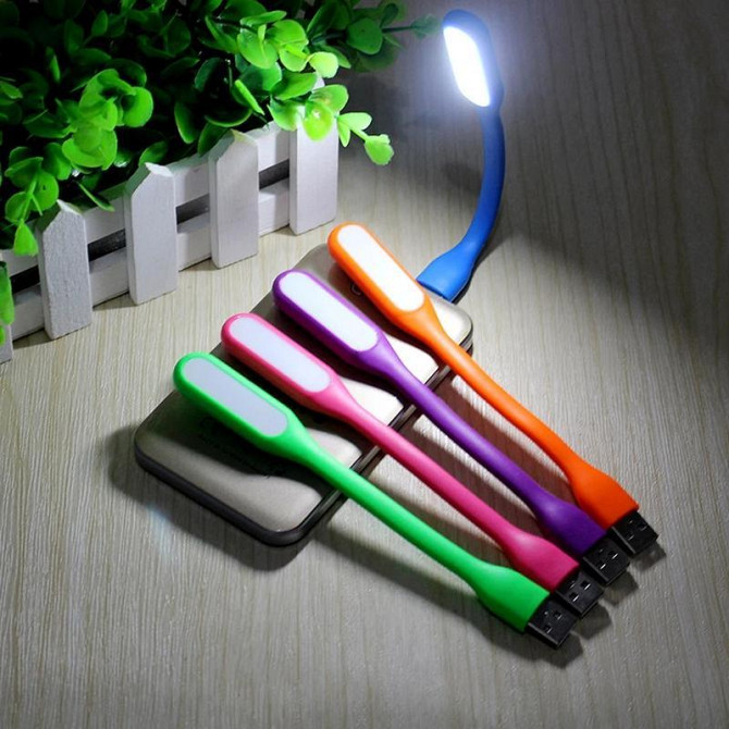 Гнучкий Ліхтарик USB LED Light Plastic 1.2 Вт Гнучкий корпус для кріплення до ременя Київ - фото 2