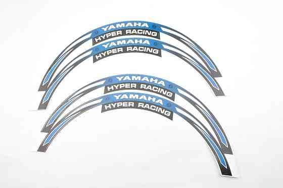 Наклейка на колесо 17/18 (синяя) (#6058) Мукачево