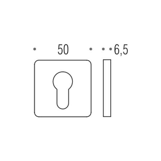 Накладка Colombo BT 13 кл мат хром Esprit, Fedra Київ