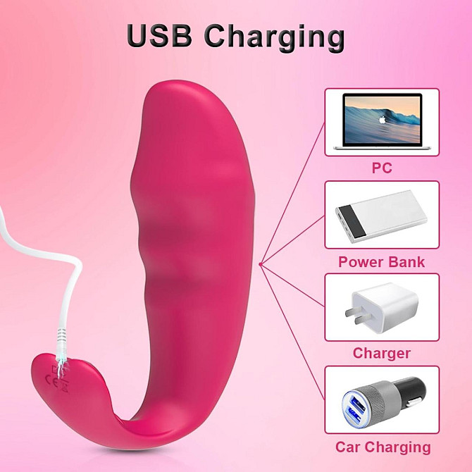 Вибратор с 9 режимами вибрации Vibrator G-Spot  для женщин и мужчин Днепр - изображение 4