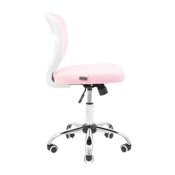 Офісне крісло керівника Leo Хром M1 Tilt Рожевий Київ