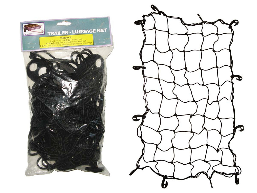 Сетка для фиксации багажа 9551D 1,2х1,2м/20см 14 пл. крючков Винница - изображение 1