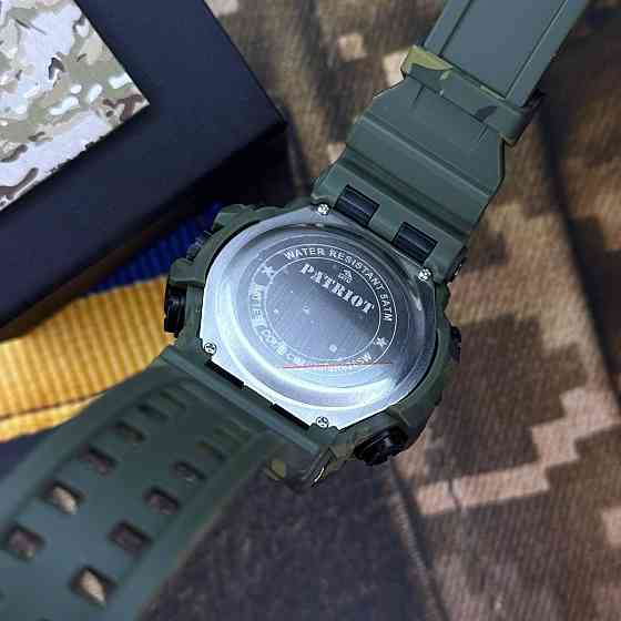 Patriot 004CMGRUASI Тризуб срібло Зелений камуфляж + Коробка. SBR Київ