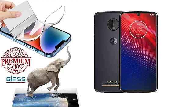 Полиуретановая пленка Motorola Moto Z4, Premium, толщина 0,2 мм Киев