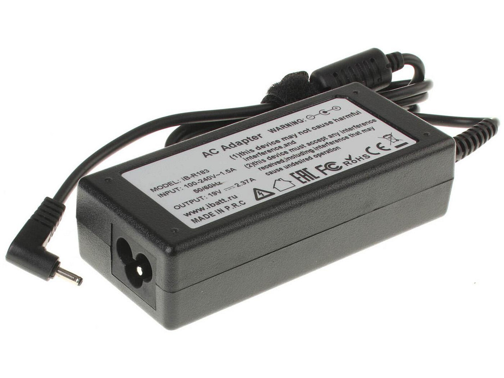 Блок питания для ноутбука Asus 45W 19V 2.37A 3.0x1.1mm 40JW24K03EW OEM Винница - изображение 1