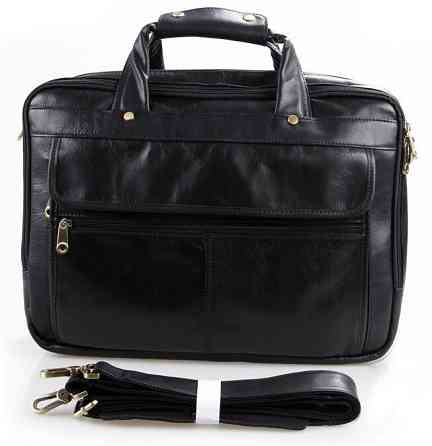 Сумка мужская для ноутбука 15.6 Черная (Vintage) Киев