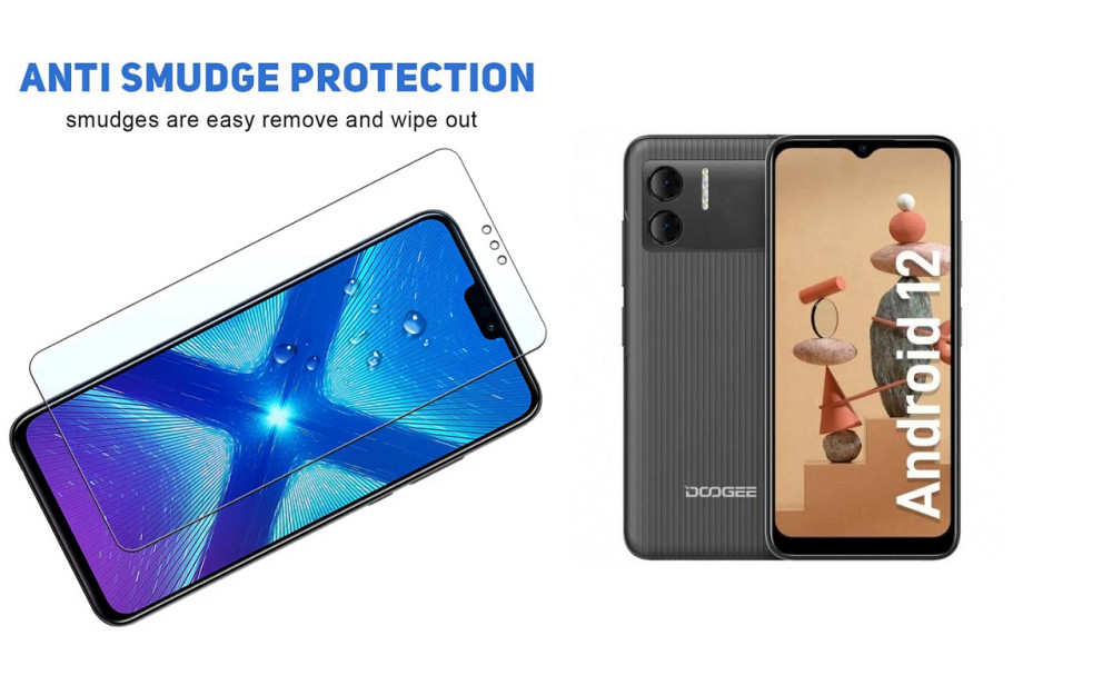 Защитное стекло NeoGlass для DOOGEE X98, X98 Pro – ультрапрозрачное и устойчивое Киев - изображение 3