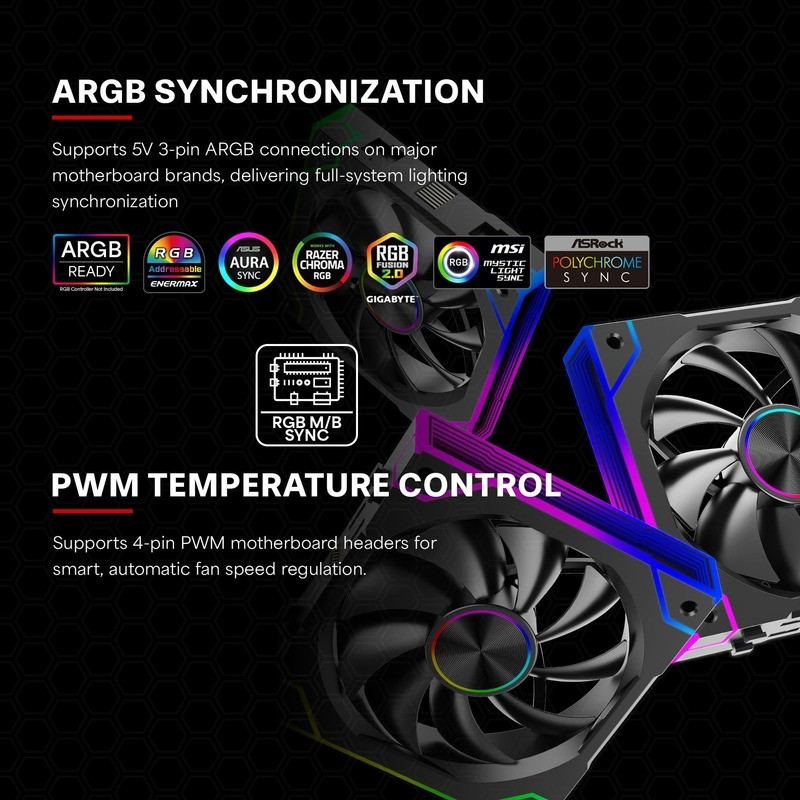 Вентилятор для корпуса 120mm*3 Xilence GAMING XPF360.ARGB PWM Винница - изображение 2