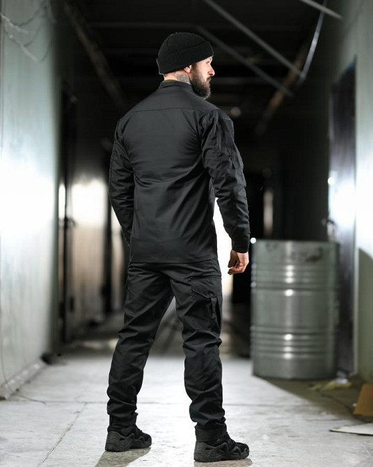 Уставной тактический костюм черный   РА5050 Одесса - изображение 4