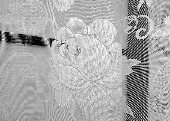 Тюль VR-Textil 691т Жаккард Белый 300х160 см (40-360) Киев