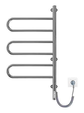 Электрический полотенцесушитель Mario Тристар -I 800х445 TR поворотный Киев
