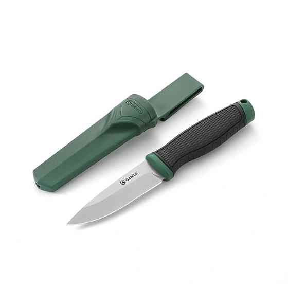 Ніж Ganzo G806-GB зелений з ножнами Рівне