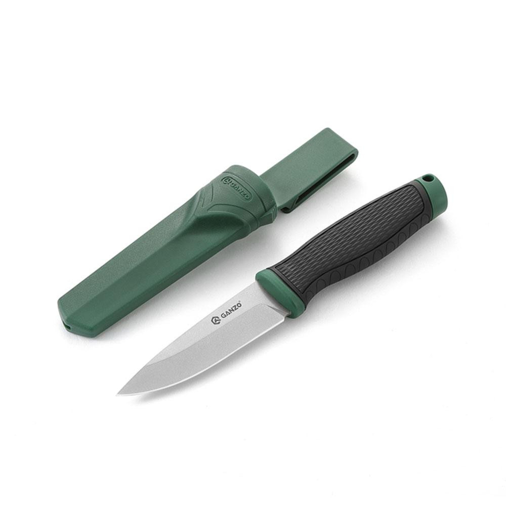 Ніж Ganzo G806-GB зелений з ножнами Рівне - фото 1