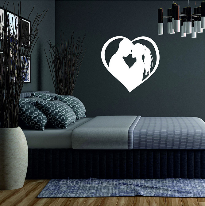 Декоративное настенное Панно «Он и Она», Декор на стену 50*50 см, Белый Киев - изображение 7