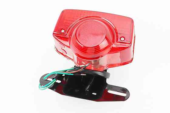 Ліхтар задній ALPHA, чорна ніжка під два болти (якісний), тип 2 Киев