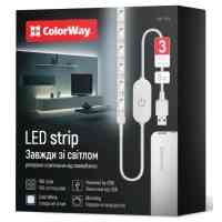 Світлодіодна стрічка ColorWay LED  3м з живленням від USB (CW-LD03) Киев