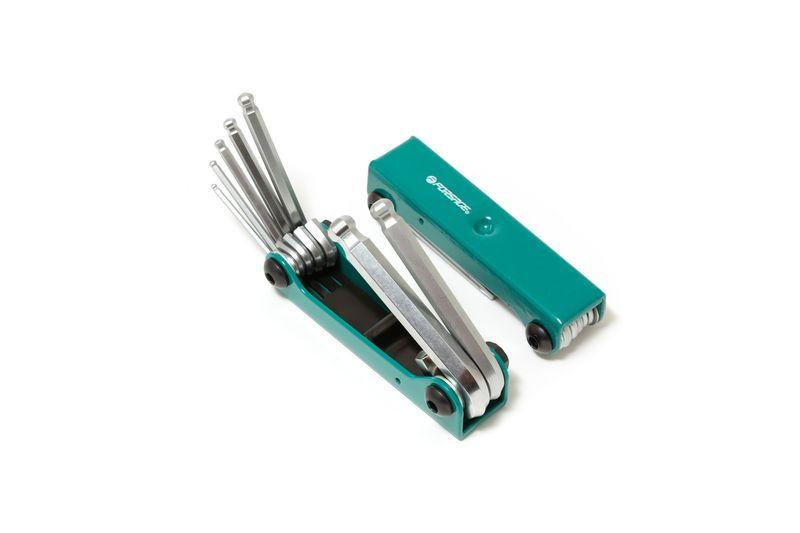 Набір ключів 6-гранних з кулею складаний, 7пр. (2.5, 3 6, 8, 10мм) Одеса - фото 1