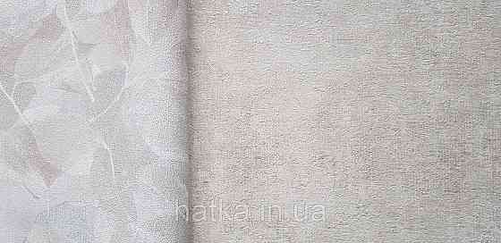 Обои винил на флизелине Grandeco Time метровые под венецианскую штукатурку структурные бежевого серые серебро Киев