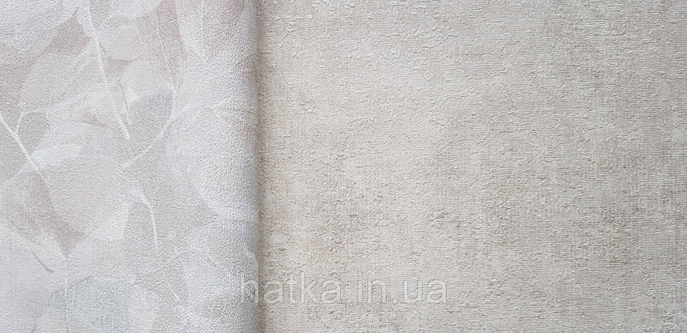 Обои винил на флизелине Grandeco Time метровые под венецианскую штукатурку структурные бежевого серые серебро Киев - изображение 2