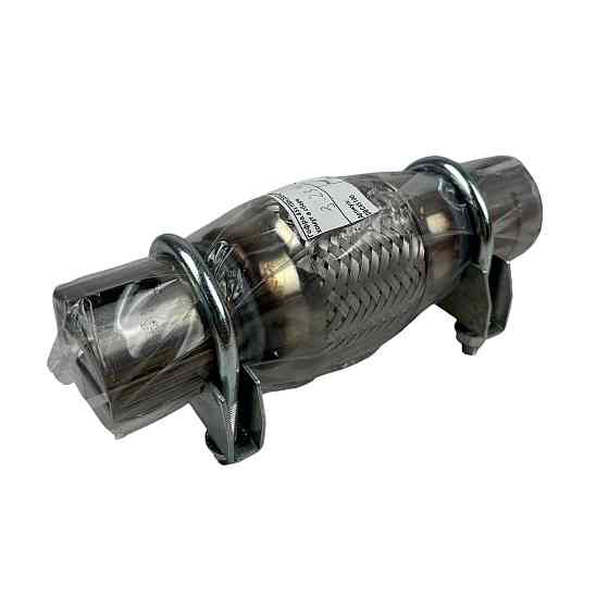 Гофра 45х100x200 крепление под хомут в сборе AGK глушителя Мукачево